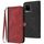 Per vivo Y33s 4G Global/Y21/Y21s/Y21t Custodia per cellulare in pelle con fibbia laterale doppia piegatura (Rosso) Per vivo Y33s 4G Global/Y21/Y21s/Y21t Custodia per cellulare in pelle con fibbia laterale doppia piegatura (Rosso)