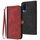 Per vivo Y53s 4G/Y51a/Y33 4G Custodia per cellulare in pelle con fibbia laterale doppia piegatura(Rosso) Per vivo Y53s 4G/Y51a/Y33 4G Custodia per cellulare in pelle con fibbia laterale doppia piegatura(Rosso)