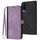 Per vivo Y53s 4G/Y51a/Y33 4G Custodia per cellulare in pelle con fibbia laterale doppia piega (viola) Per vivo Y53s 4G/Y51a/Y33 4G Custodia per cellulare in pelle con fibbia laterale doppia piega (viola)