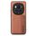 Custodia per telefono con borsa magnetica per scheda Honor Magic6 Pro in fibra di carbonio (marrone) Custodia per telefono con borsa magnetica per scheda Honor Magic6 Pro in fibra di carbonio (marrone)
