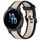 Per cinturino in silicone testurizzato bicolore Garmin Venu 2S 18 mm (Starlight + nero) Per cinturino in silicone testurizzato bicolore Garmin Venu 2S 18 mm (Starlight + nero)