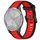 Per cinturino in silicone strutturato bicolore Garmin Vivomove 3S 18mm (rosso + nero) Per cinturino in silicone strutturato bicolore Garmin Vivomove 3S 18mm (rosso + nero)