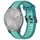 Per cinturino per orologio in silicone testurizzato bicolore Garmin Vivomove 3S 18mm (verde acqua) Per cinturino per orologio in silicone testurizzato bicolore Garmin Vivomove 3S 18mm (verde acqua)
