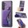 Per Samsung Galaxy S24+ 5G II Custodia per telefono con slot per scheda con supporto scorrevole a forma di K (viola) Per Samsung Galaxy S24+ 5G II Custodia per telefono con slot per scheda con supporto scorrevole a forma di K (viola)