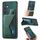 Per Samsung Galaxy S23 5G II Custodia per telefono con slot per schede con supporto scorrevole a forma di K (verde) Per Samsung Galaxy S23 5G II Custodia per telefono con slot per schede con supporto scorrevole a forma di K (verde)
