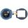 Per schermo LCD originale Garmin Instinct 2 con digitalizzatore assemblaggio completo (blu)