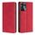 Per OPPO Reno11 F 5G Custodia per telefono in pelle magnetica Skin Feel (rossa) Per OPPO Reno11 F 5G Custodia per telefono in pelle magnetica Skin Feel (rossa)