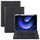 Per Xiaomi Pad 6 Custodia in pelle con supporto girevole per tastiera Bluetooth con pulsanti quadrati (nero) Per Xiaomi Pad 6 Custodia in pelle con supporto girevole per tastiera Bluetooth con pulsanti quadrati (nero)