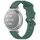 Per cinturino per orologio in silicone con fibbia argento Garmin Lily 2 14mm (verde scuro) Per cinturino per orologio in silicone con fibbia argento Garmin Lily 2 14mm (verde scuro)