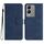 Custodia in pelle per vivo Y17s 4G Global/Y28 5G India con motivo a cuore Skin Feel (blu reale) Custodia in pelle per vivo Y17s 4G Global/Y28 5G India con motivo a cuore Skin Feel (blu reale)