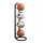 Supporto per supporto per pallavolo, portaoggetti da basket, specifiche: 4 strati, nero