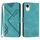 Custodia in pelle per iPhone SE 2024 con motivo a linee Skin Feel (azzurro) Custodia in pelle per iPhone SE 2024 con motivo a linee Skin Feel (azzurro)