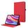 Custodia per tablet in pelle e tessuto Xiaomi Redmi Pad Pro 12.1 (rossa)