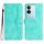 Per vivo V29 5G Global/V29 Pro Custodia per telefono in pelle con motivo a cuore Skin Feel (azzurro) Per vivo V29 5G Global/V29 Pro Custodia per telefono in pelle con motivo a cuore Skin Feel (azzurro)