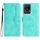 Per vivo Y02A 4G/Y02 4G/Y11 2023/Y02t Custodia per cellulare in pelle con motivo a cuore (azzurro) Per vivo Y02A 4G/Y02 4G/Y11 2023/Y02t Custodia per cellulare in pelle con motivo a cuore (azzurro)