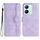 Custodia per cellulare in pelle con motivo a cuore India per vivo Y27 5G/Y36 4G (viola) Custodia per cellulare in pelle con motivo a cuore India per vivo Y27 5G/Y36 4G (viola)
