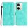 Per vivo Y100 5G Global Heart Pattern Skin Feel Custodia in pelle per telefono (azzurro) Per vivo Y100 5G Global Heart Pattern Skin Feel Custodia in pelle per telefono (azzurro)