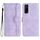 Custodia per cellulare in pelle con motivo a cuore per vivo Y72 5G/iQOO Z3/Y52 5G (viola) Custodia per cellulare in pelle con motivo a cuore per vivo Y72 5G/iQOO Z3/Y52 5G (viola)