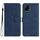 Custodia in pelle per vivo Y72 5G India con motivo a cuore Skin Feel (blu reale) Custodia in pelle per vivo Y72 5G India con motivo a cuore Skin Feel (blu reale)