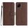 Custodia in pelle per vivo Y52s 5G/iQOO U3/Y31s 5G con motivo a cuore Skin Feel (marrone) Custodia in pelle per vivo Y52s 5G/iQOO U3/Y31s 5G con motivo a cuore Skin Feel (marrone)