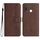 Per vivo Y19/U3/Y5s/Z5i/U20 Custodia in pelle con motivo a cuore Skin Feel (marrone) Per vivo Y19/U3/Y5s/Z5i/U20 Custodia in pelle con motivo a cuore Skin Feel (marrone)