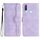 Custodia per cellulare in pelle con motivo a cuore per vivo Y17/Y15/Y12/Y11 (viola) Custodia per cellulare in pelle con motivo a cuore per vivo Y17/Y15/Y12/Y11 (viola)