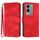 Custodia in pelle per vivo Y17s 4G Global/Y28 5G India Line Pattern Skin Feel (Rosso) Custodia in pelle per vivo Y17s 4G Global/Y28 5G India Line Pattern Skin Feel (Rosso)