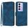 Per vivo Y100 5G IDN/Y200e 5G Global Line Pattern Skin Feel Custodia in pelle per telefono (Royal Blue) Per vivo Y100 5G IDN/Y200e 5G Global Line Pattern Skin Feel Custodia in pelle per telefono (Royal Blue)