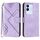 Custodia in pelle per vivo V29e 5G Global/Y200 5G Global Line Pattern Skin Feel (viola chiaro) Custodia in pelle per vivo V29e 5G Global/Y200 5G Global Line Pattern Skin Feel (viola chiaro)