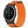 Per cinturino per orologio Garmin Quatix 7 Pro da 22 mm in nylon con chiusura a strappo (arancione) Per cinturino per orologio Garmin Quatix 7 Pro da 22 mm in nylon con chiusura a strappo (arancione)