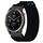 Per cinturino per orologio Garmin Quatix 7 Pro da 22 mm in nylon con chiusura a strappo (nero) Per cinturino per orologio Garmin Quatix 7 Pro da 22 mm in nylon con chiusura a strappo (nero)