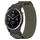 Per cinturino per orologio Garmin Quatix 7 Pro da 22 mm in nylon con chiusura a strappo (grigio) Per cinturino per orologio Garmin Quatix 7 Pro da 22 mm in nylon con chiusura a strappo (grigio)
