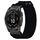 Per cinturino per orologio Garmin Fenix 7 Pro 47mm 22mm in nylon con chiusura a strappo (nero) Per cinturino per orologio Garmin Fenix 7 Pro 47mm 22mm in nylon con chiusura a strappo (nero)