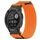 Per cinturino per orologio Garmin Instinct 2 Solar da 22 mm in nylon con chiusura a strappo (arancione) Per cinturino per orologio Garmin Instinct 2 Solar da 22 mm in nylon con chiusura a strappo (arancione)
