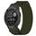 Per cinturino per orologio Garmin Instinct 2 Solar da 22 mm in nylon con chiusura a strappo (verde militare) Per cinturino per orologio Garmin Instinct 2 Solar da 22 mm in nylon con chiusura a strappo (verde militare)
