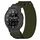 Per cinturino per orologio Garmin Instinct Crossover Solar da 22 mm in nylon con chiusura a strappo (verde militare) Per cinturino per orologio Garmin Instinct Crossover Solar da 22 mm in nylon con chiusura a strappo (verde militare)