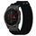 Per cinturino per orologio Garmin EPIX Gen 2 da 22 mm in nylon con chiusura a strappo (nero) Per cinturino per orologio Garmin EPIX Gen 2 da 22 mm in nylon con chiusura a strappo (nero)