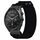 Per cinturino per orologio Garmin Approach S62 in nylon da 22 mm con chiusura a strappo (nero) Per cinturino per orologio Garmin Approach S62 in nylon da 22 mm con chiusura a strappo (nero)