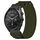 Per cinturino per orologio Garmin Approach S62 in nylon da 22 mm con chiusura a strappo (verde militare) Per cinturino per orologio Garmin Approach S62 in nylon da 22 mm con chiusura a strappo (verde militare)