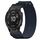 Per cinturino per orologio Garmin Fenix 6 da 22 mm in nylon con chiusura a strappo (blu) Per cinturino per orologio Garmin Fenix 6 da 22 mm in nylon con chiusura a strappo (blu)