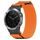 Per cinturino per orologio Garmin Quatix 5 da 22 mm in nylon con chiusura a strappo (arancione) Per cinturino per orologio Garmin Quatix 5 da 22 mm in nylon con chiusura a strappo (arancione)