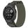 Per cinturino per orologio Garmin Instinct 2X Solar da 26 mm in nylon con chiusura a strappo (grigio) Per cinturino per orologio Garmin Instinct 2X Solar da 26 mm in nylon con chiusura a strappo (grigio)