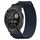 Per cinturino per orologio Garmin Instinct 2X Solar da 26 mm in nylon con chiusura a strappo (blu)