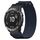 Per cinturino per orologio Garmin Fenix 6X 26 mm in nylon con chiusura a strappo (blu) Per cinturino per orologio Garmin Fenix 6X 26 mm in nylon con chiusura a strappo (blu)