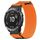 Per cinturino per orologio Garmin Fenix 6X Pro da 26 mm in nylon con chiusura a strappo (arancione) Per cinturino per orologio Garmin Fenix 6X Pro da 26 mm in nylon con chiusura a strappo (arancione)
