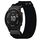 Per cinturino per orologio Garmin Fenix 6X Sapphire da 26 mm in nylon con chiusura a strappo (nero) Per cinturino per orologio Garmin Fenix 6X Sapphire da 26 mm in nylon con chiusura a strappo (nero)