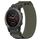 Per cinturino per orologio Garmin Fenix 5X Sapphire da 26 mm in nylon con chiusura a strappo (grigio)