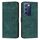 Per vivo Y100 IDN Custodia per telefono in pelle con motivo a strisce Skin Feel con cordino (verde) Per vivo Y100 IDN Custodia per telefono in pelle con motivo a strisce Skin Feel con cordino (verde)