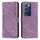 Custodia per telefono in pelle con motivo a strisce per vivo Y100 IDN Skin Feel con cordino (viola) Custodia per telefono in pelle con motivo a strisce per vivo Y100 IDN Skin Feel con cordino (viola)