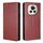 Custodia per telefono in pelle magnetica tinta unita per Honor Magic6 Gloss Oil (marrone) Custodia per telefono in pelle magnetica tinta unita per Honor Magic6 Gloss Oil (marrone)